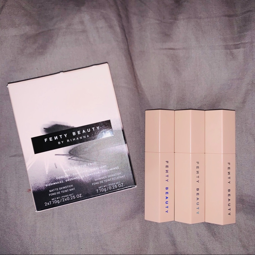 Authentic FENTY BEAUTY match stix trio
